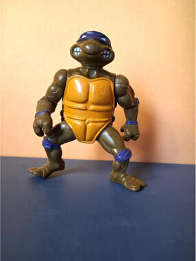 VTG 1988 DONATELLO TMNT Playmates Hard Head Ninja Turtles Action Figure TOY